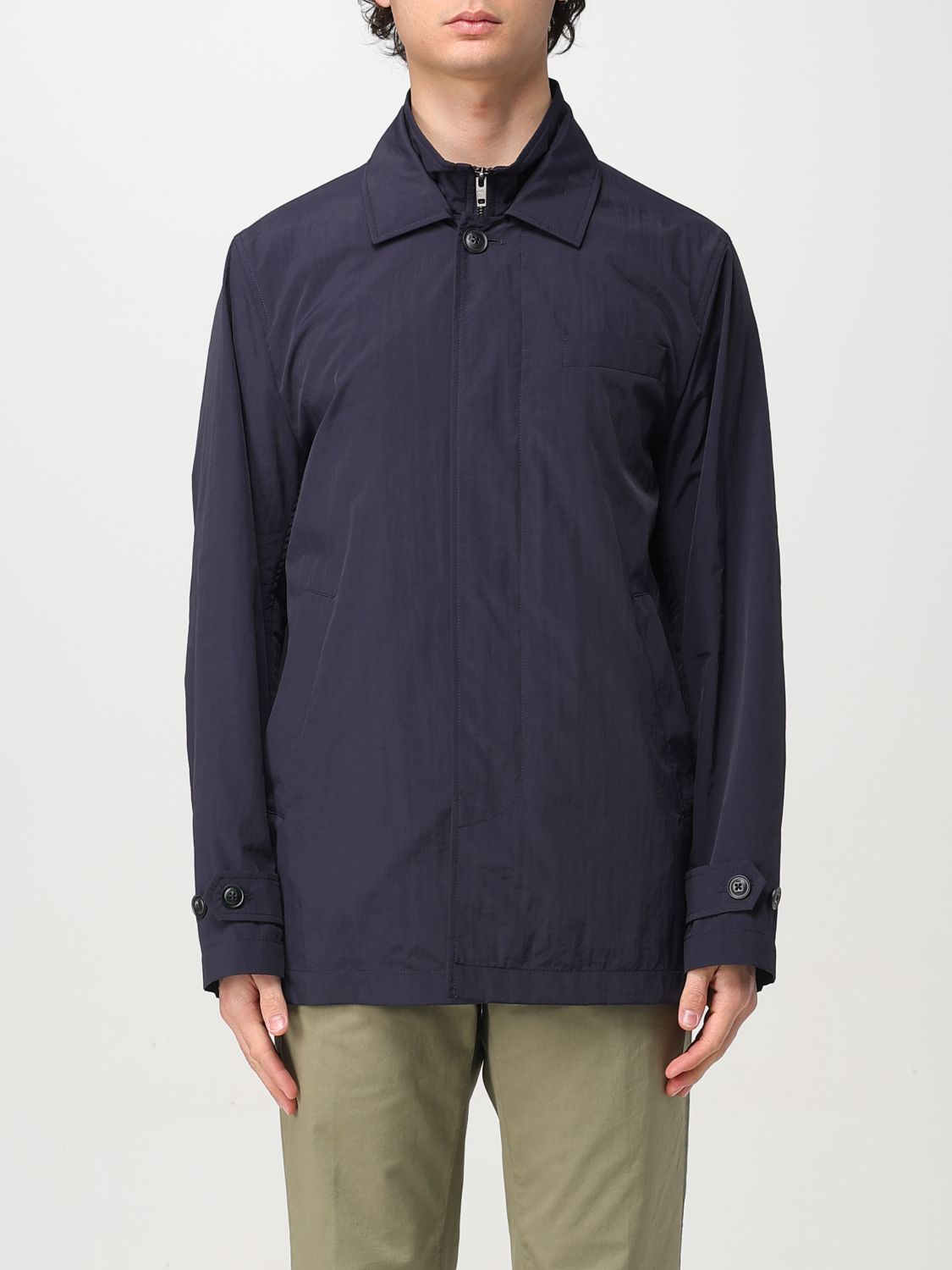 Jacket Men color Blue