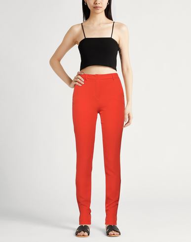 Annarita N Woman Pants Orange Size 6 Polyester, Elastane