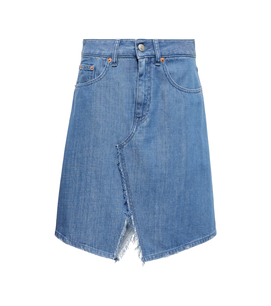 Denim miniskirt