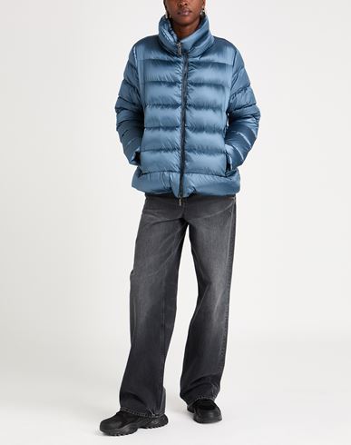 Woman Puffer Slate blue Size 14 Polyamide