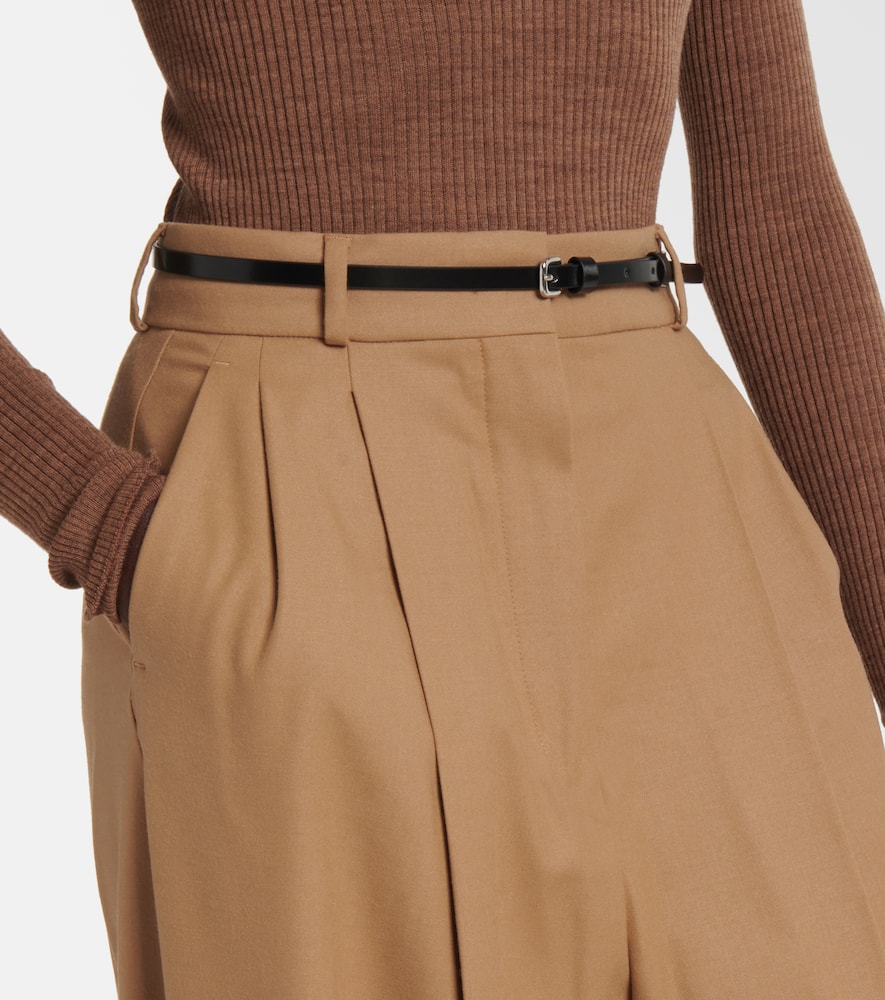 Kiens12 wool-blend wide-leg pants