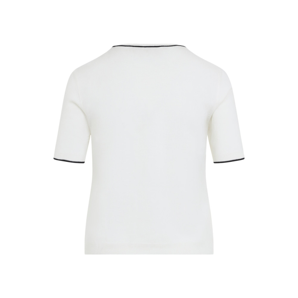 White Crew Neck Sweater