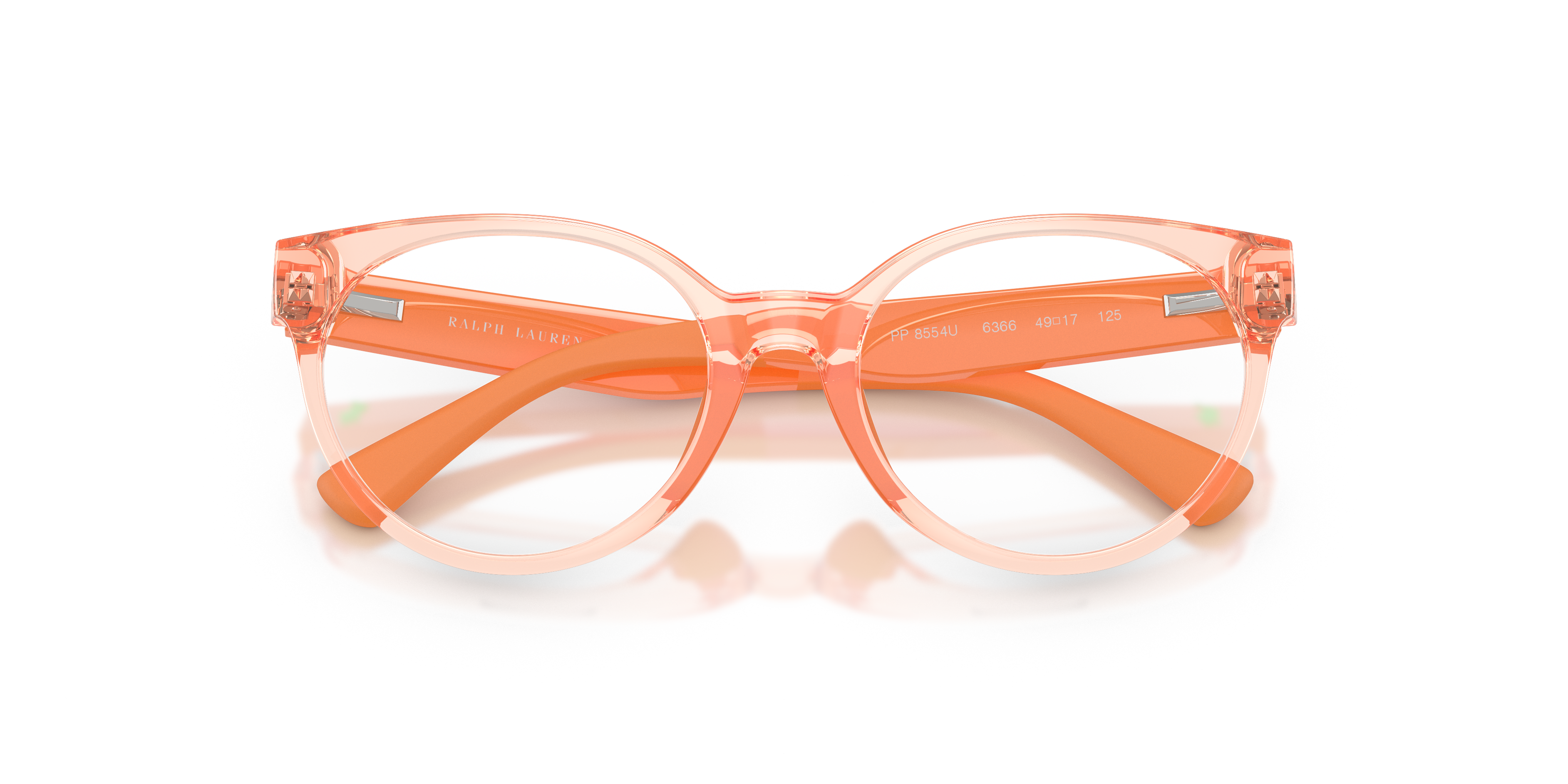 Polo Ralph Lauren Bambino Polo Ralph Lauren PP8554U 6366 Montature da vista bambino Iniettato Rosa Trasparente Pantos Normale
