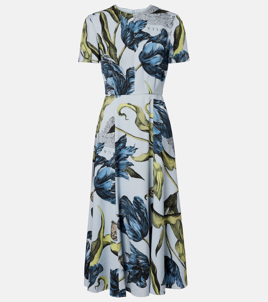 Floral midi dress