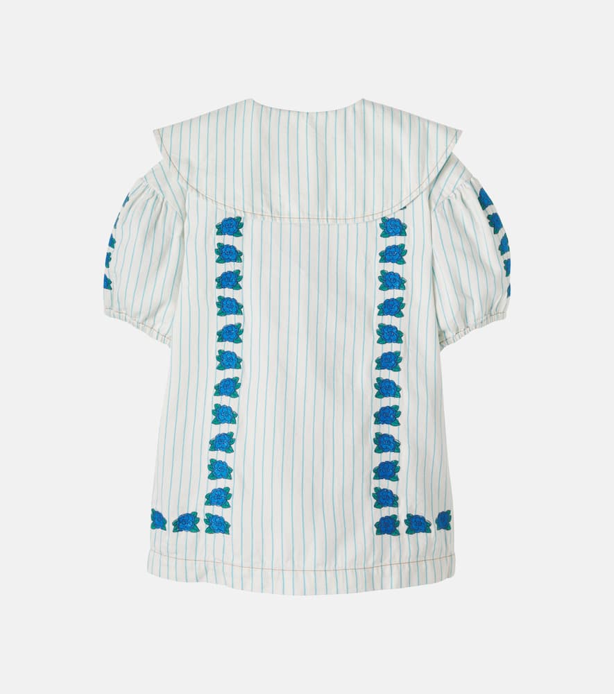 Blue Flowers cotton dress