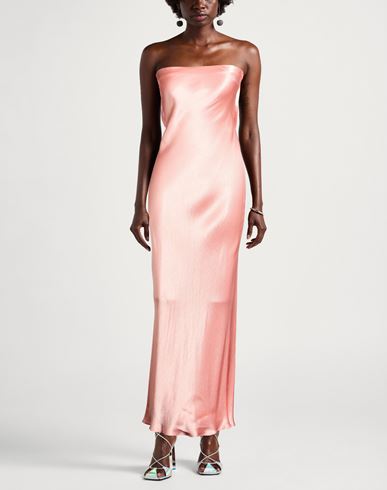 Woman Maxi dress Salmon pink Size 2 Viscose