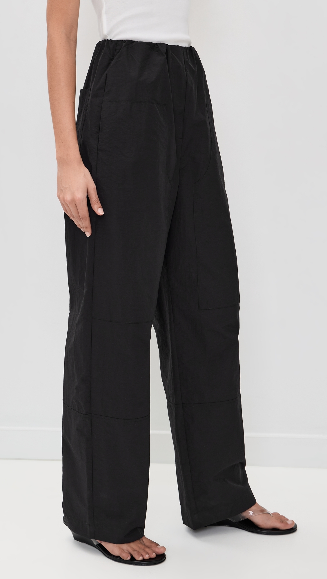 Cocoon Track Pants Black