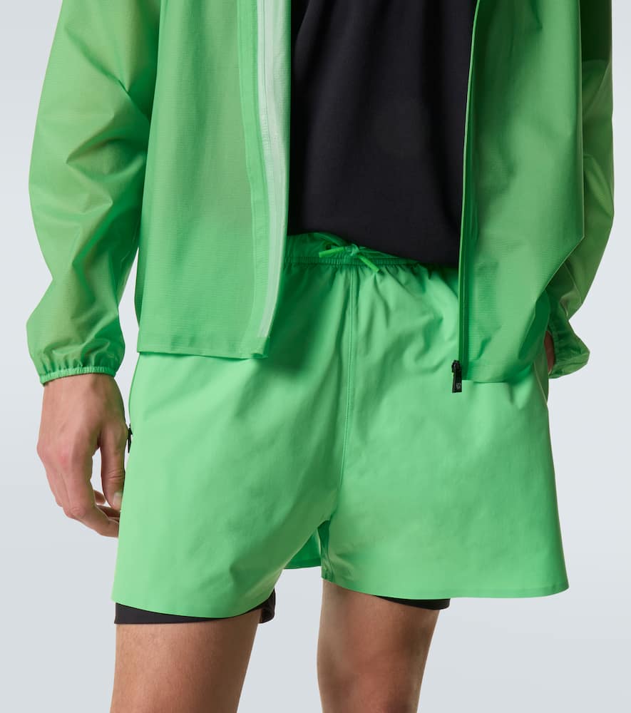 X On running shorts