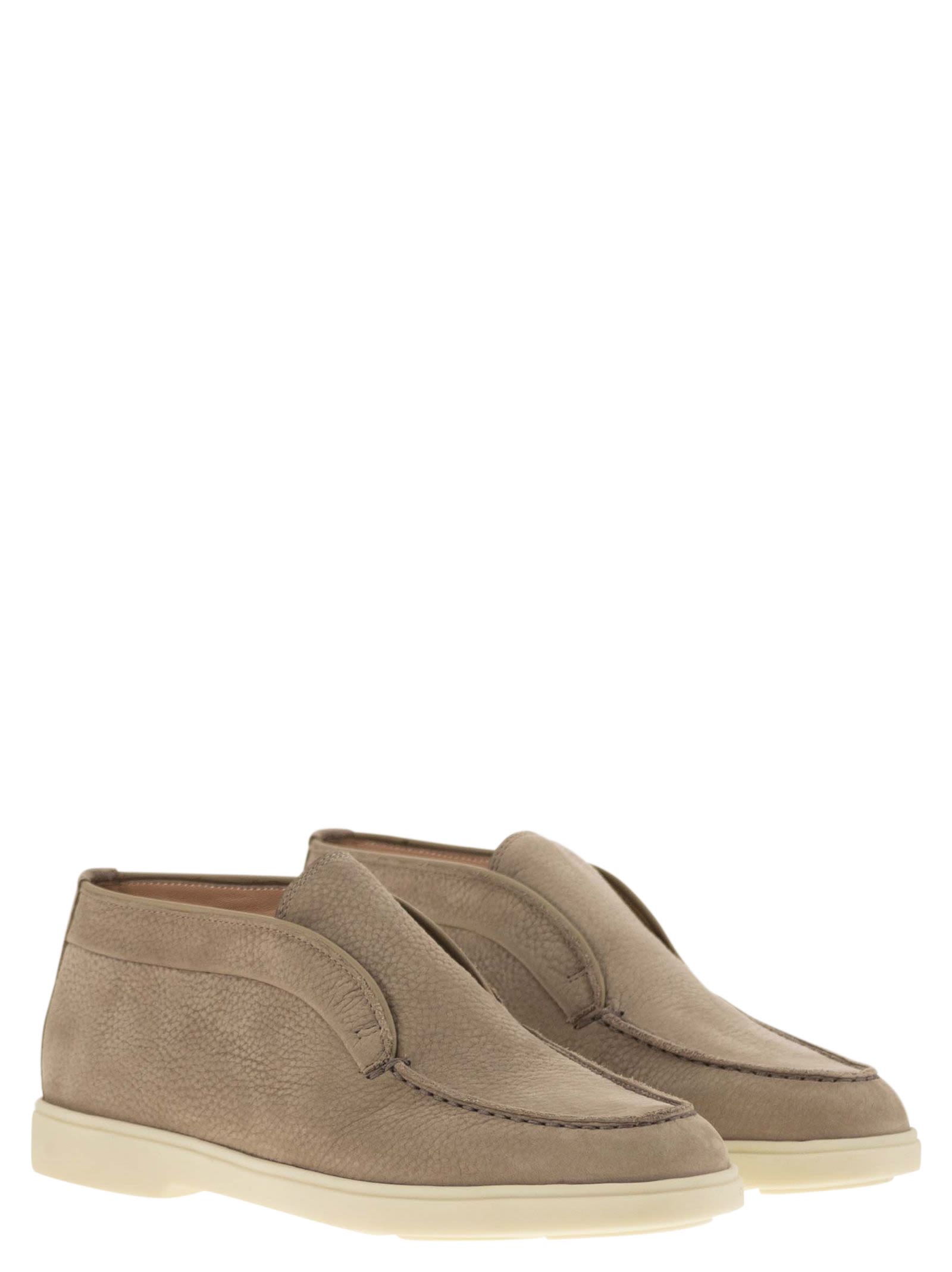 Santoni Desert Boot in Nubuck