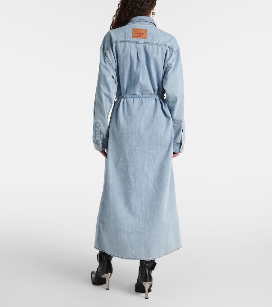 Evergreen Paris' Best denim shirt dress