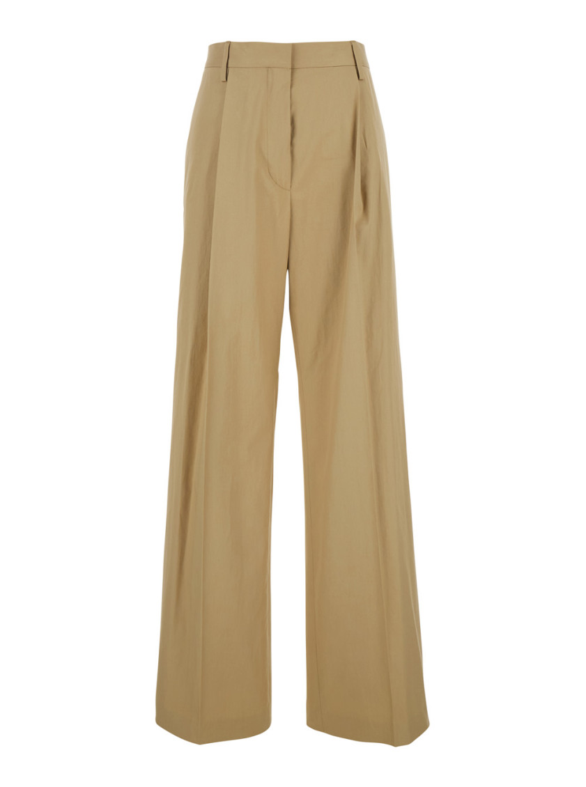 Dries Van Noten - regular fit tailored trouser with wide leg