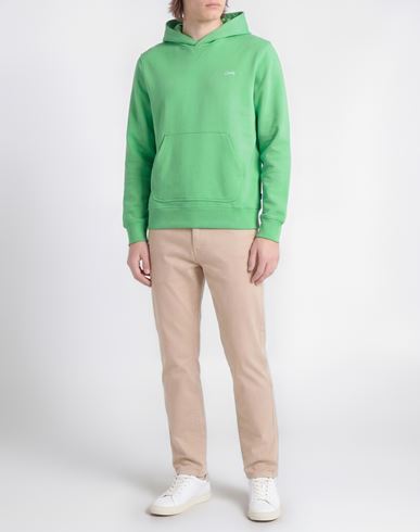 Man Sweatshirt Green Size M Cotton