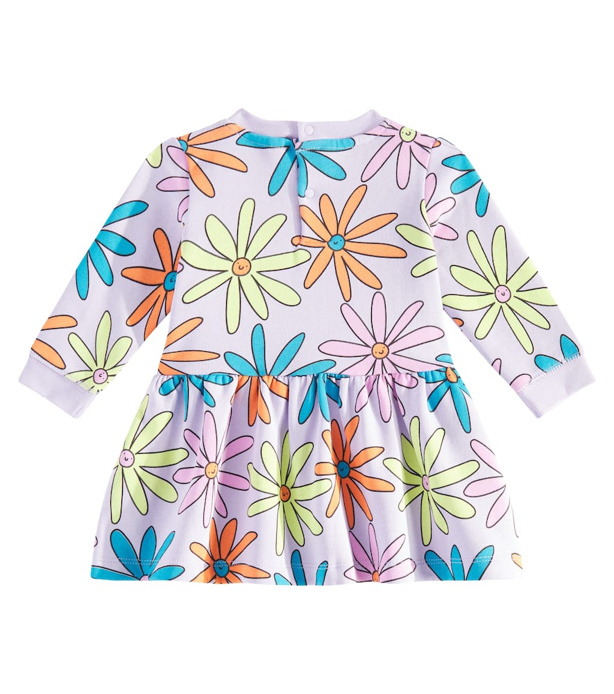 Stella McCartney Kids Baby floral cotton jersey sweatshirt dress