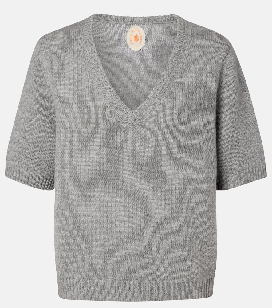 Wool and cashmere sweater