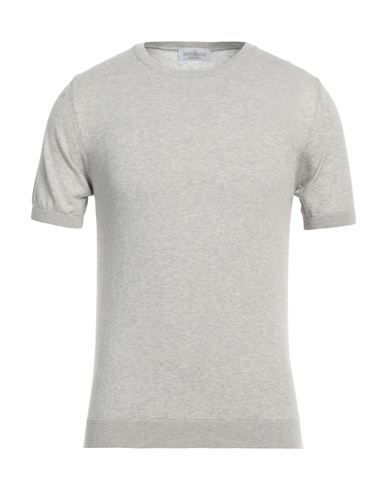 Man Sweater Light grey Size 46 Cotton