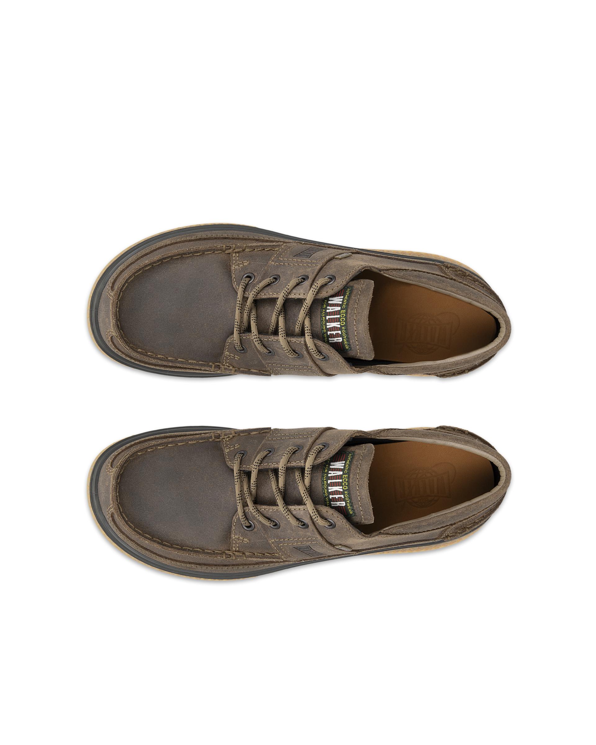 WALKER 3.0 - Chaussures bout mocassin en daim pour homme - Marron - 43
