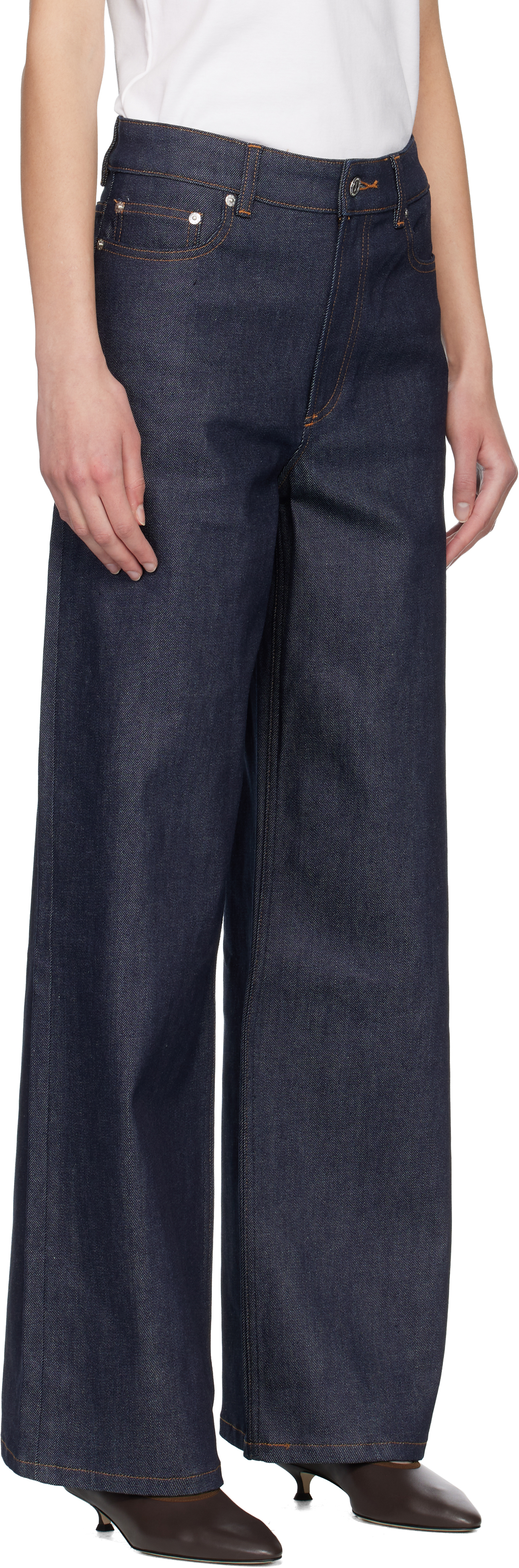 Navy Clyde Jeans