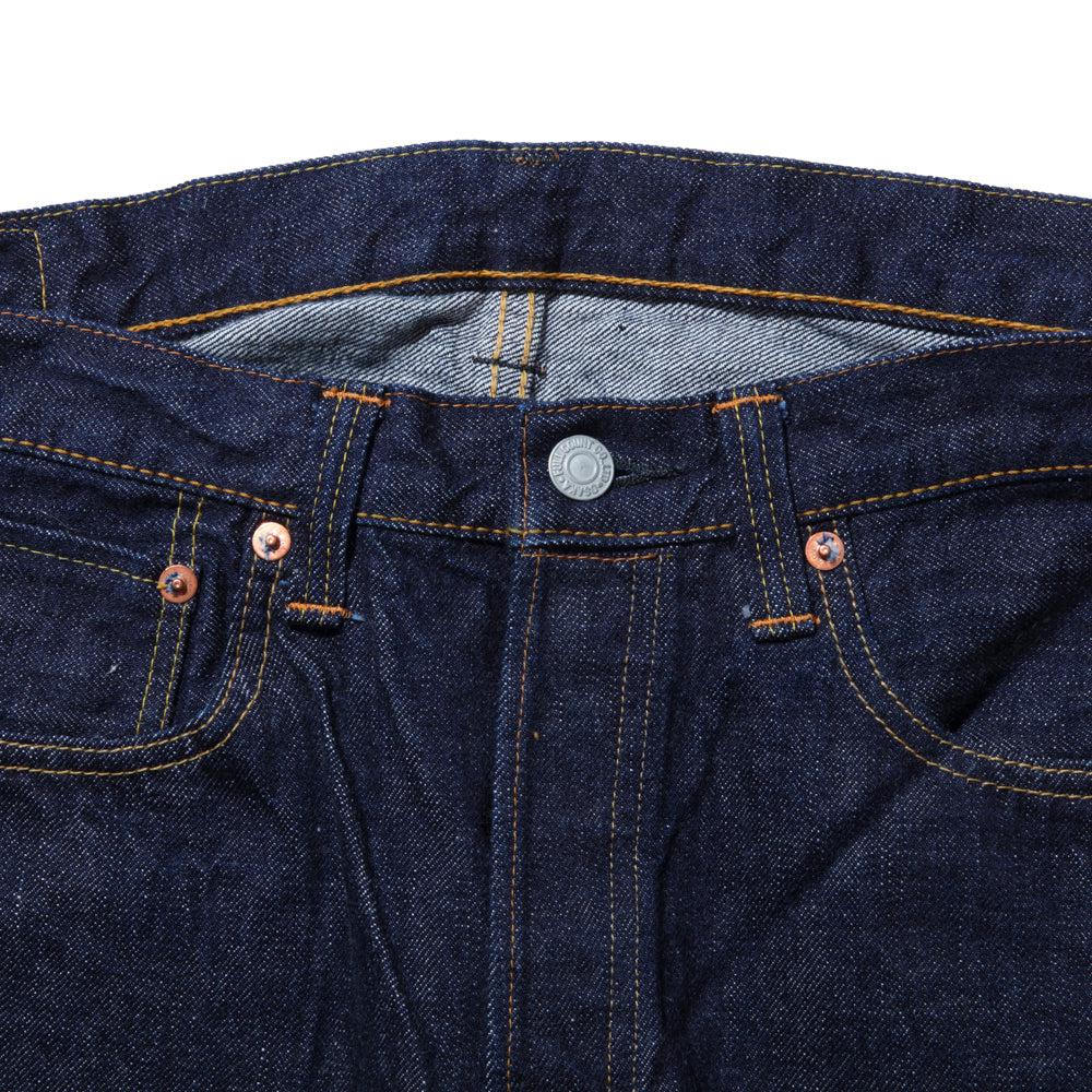 0105W New Loose Straight Jean 13.7oz (One Wash)