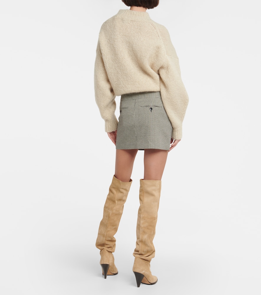Licoba crêpe miniskirt