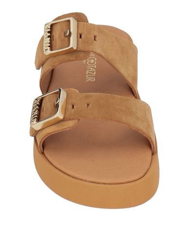 Kianid X Woman Sandals Camel Size 11 Leather