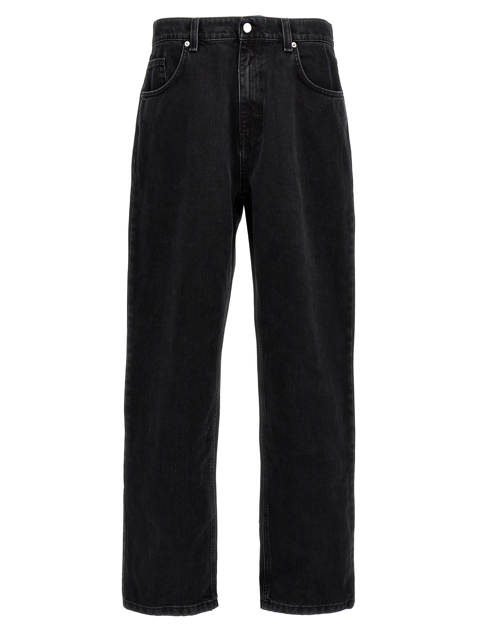 Zine straight-leg jeans - Black
