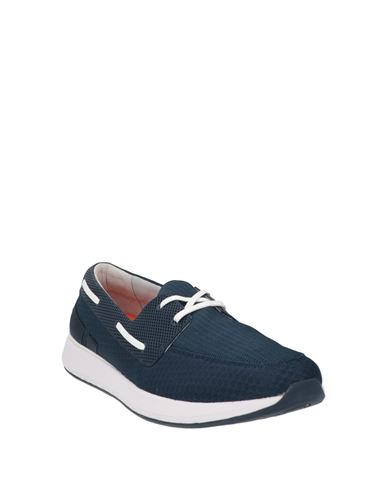 Man Loafers Navy Size 8.5 Textile fibers, Synthetic material