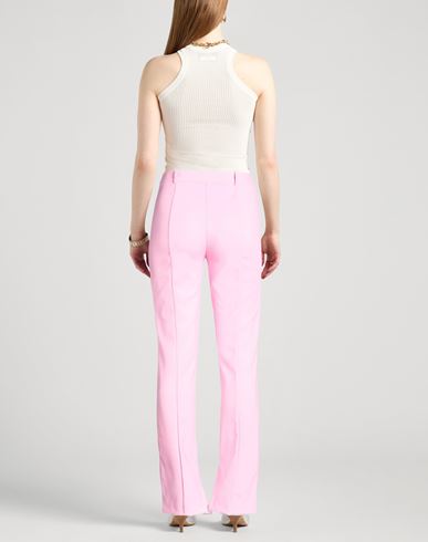 Woman Pants Pink Size 6 Polyester, Elastane