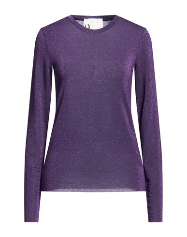 Woman Sweater Purple Size XS Viscose, Polyamide, Metallic Polyester, Elastane