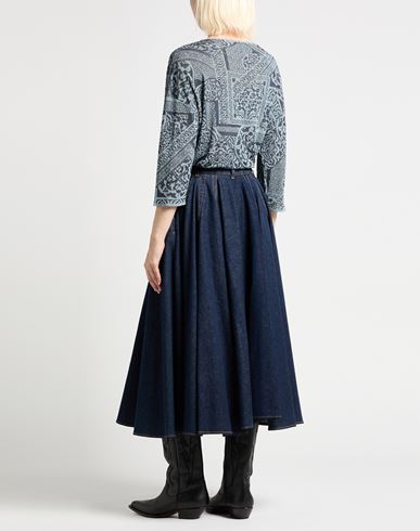 Woman Sweater Slate blue Size 4 Viscose, Polyamide