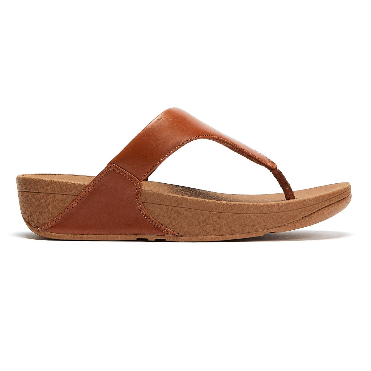 Fitflop Lulu Leather Womens Tan Sanda