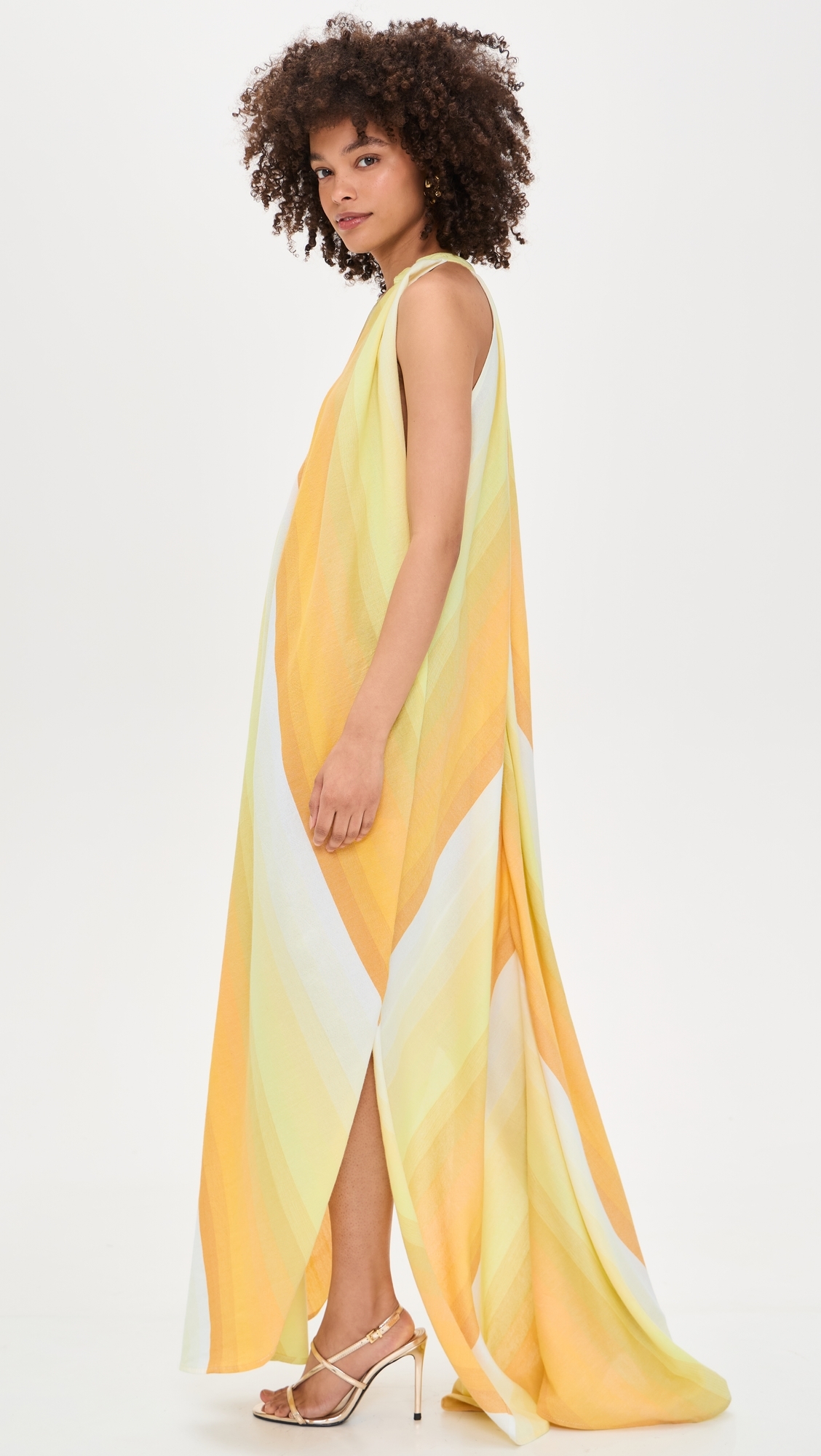 The Halter Dress Stripe