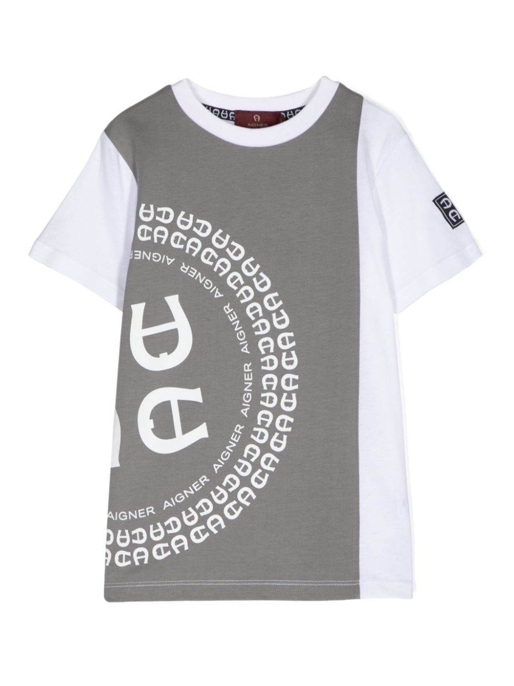 Logo-printed T-shirt - Grey