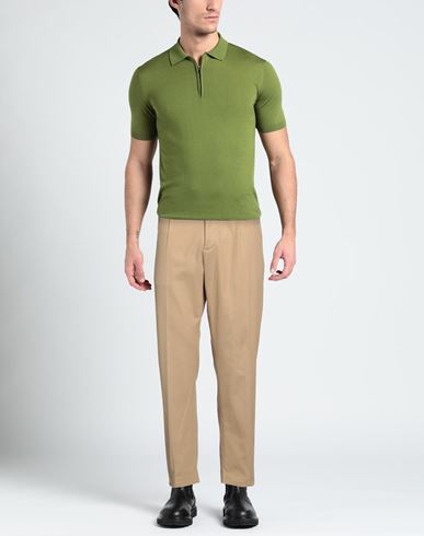 Hindustrie Man Pants Sand Size 36 Cotton