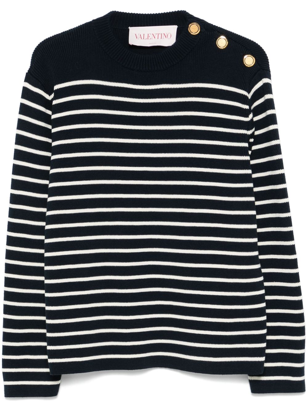Striped sweater - Blue