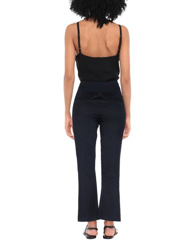 Woman Pants Midnight blue Size L Cotton, Elastane