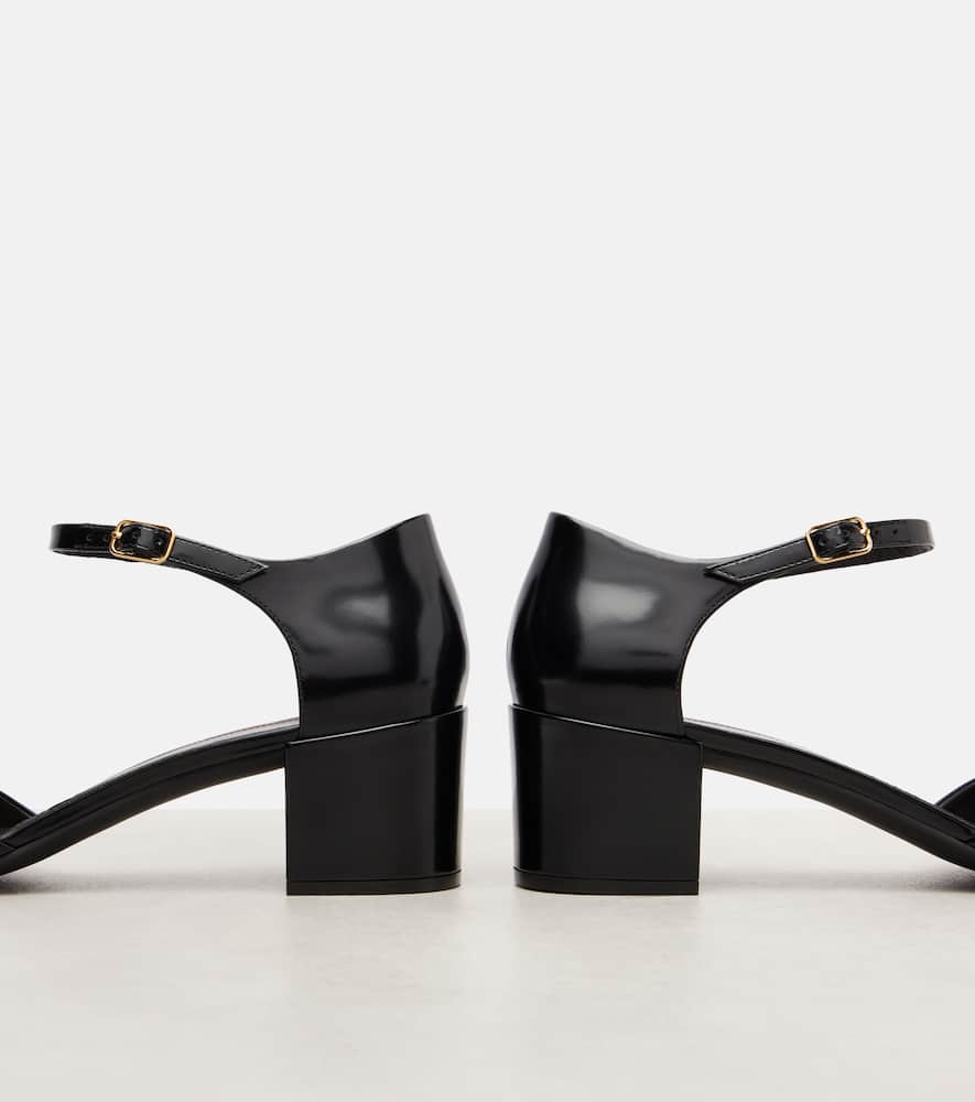 Penelope leather pumps