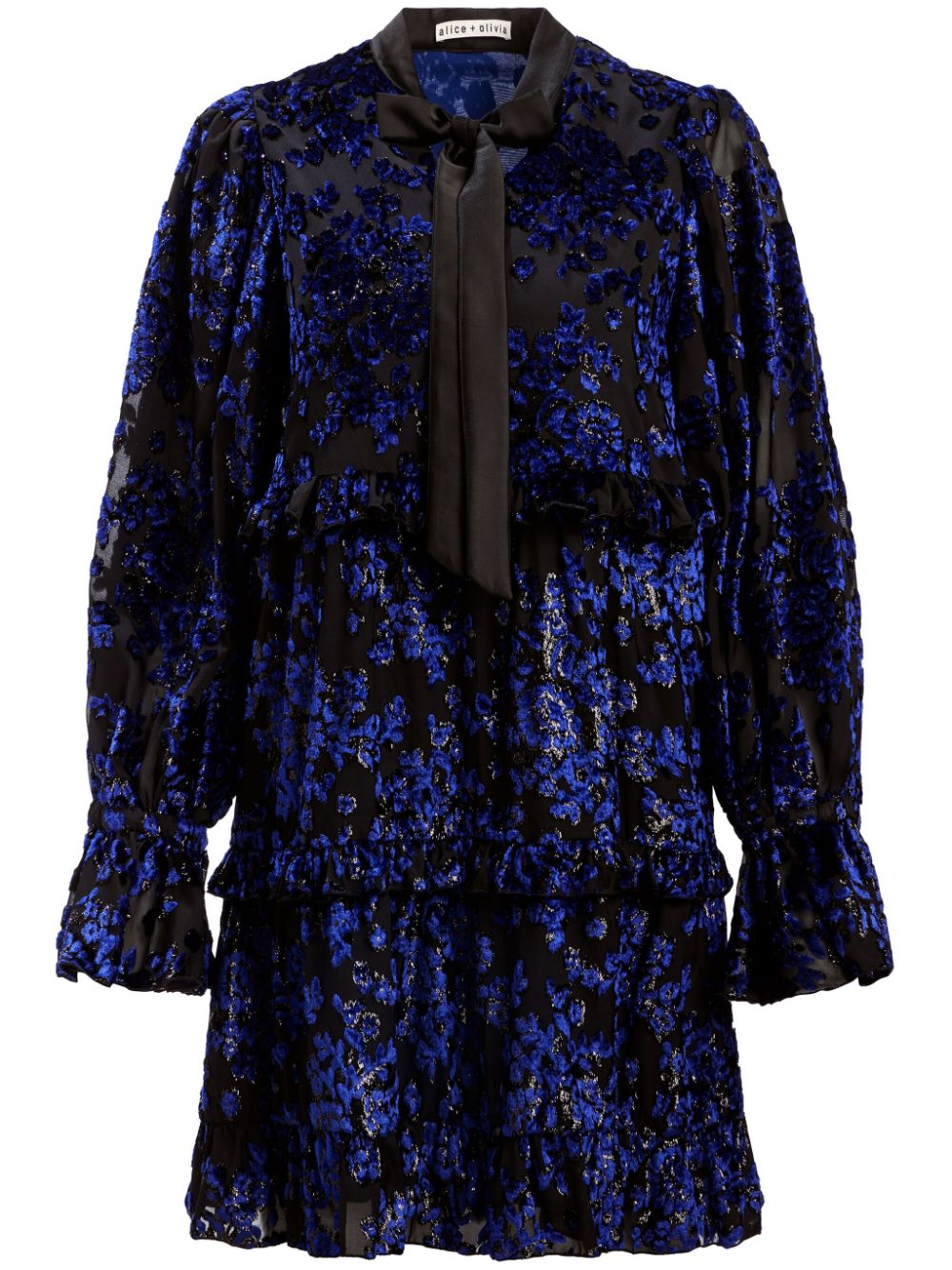 Moranne mini dress - Blue
