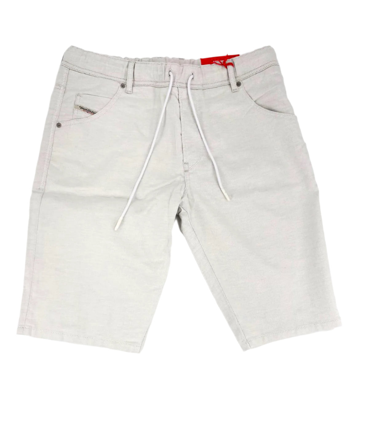 White Denim Shorts — White
