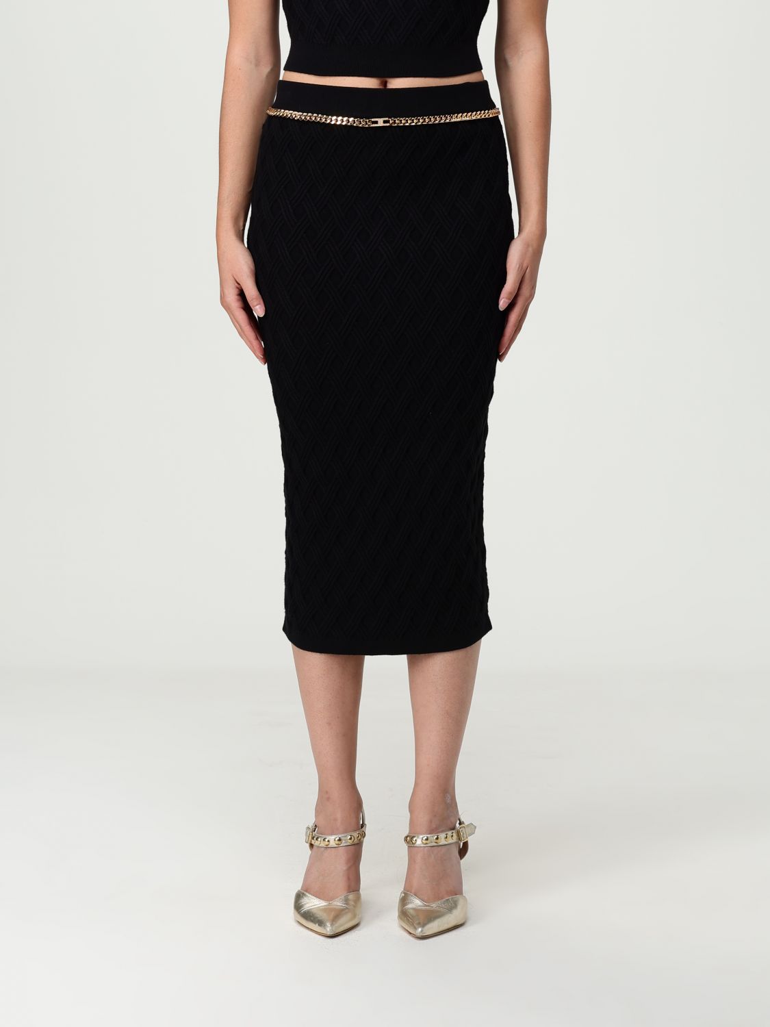Skirt Woman color Black