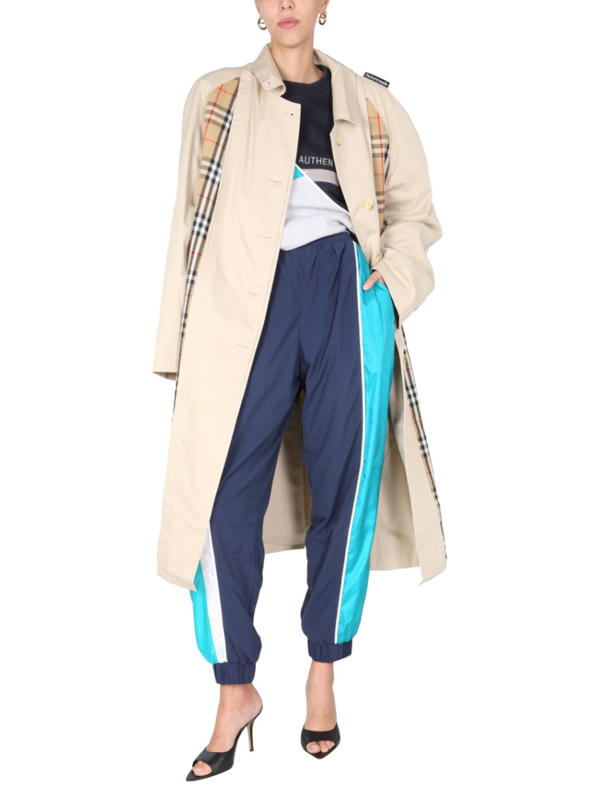 Blue Color Block Sweatshirt
