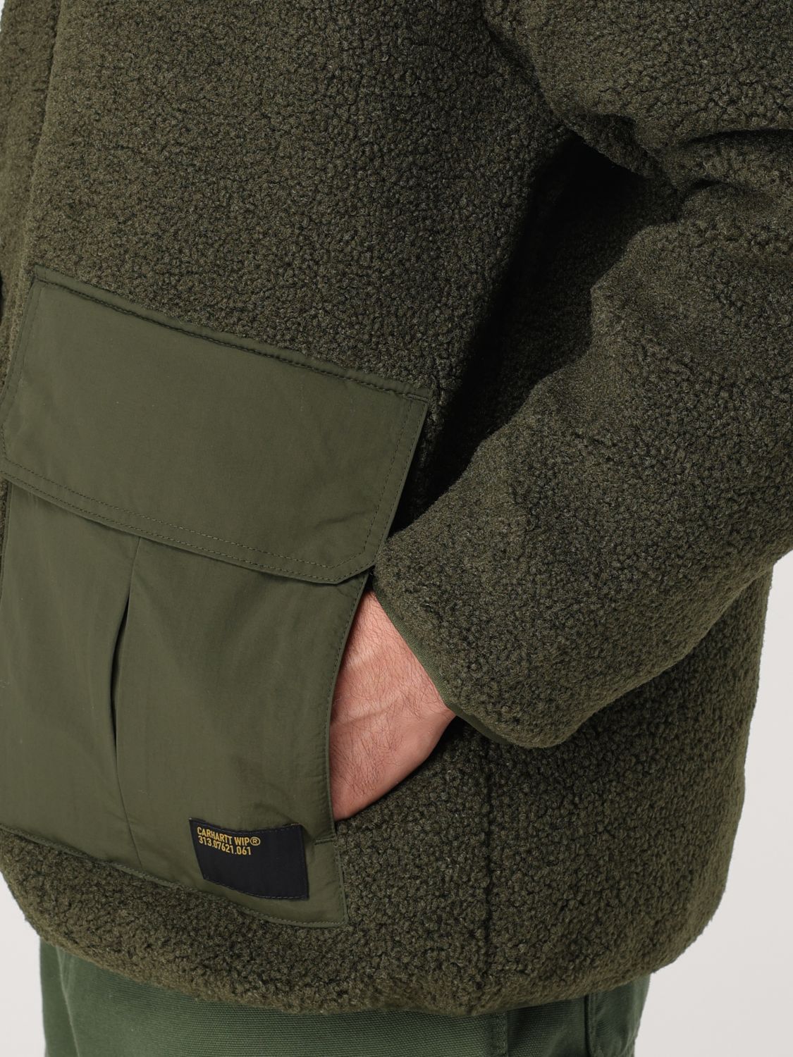 Jacket Men color Green