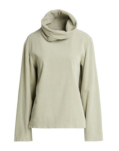Woman Sweatshirt Sage green Size 2 Cotton