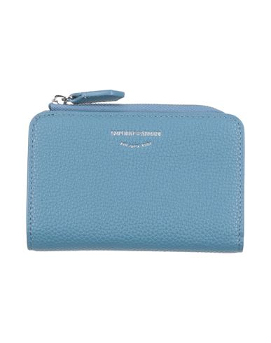 Woman Wallet Slate blue Size