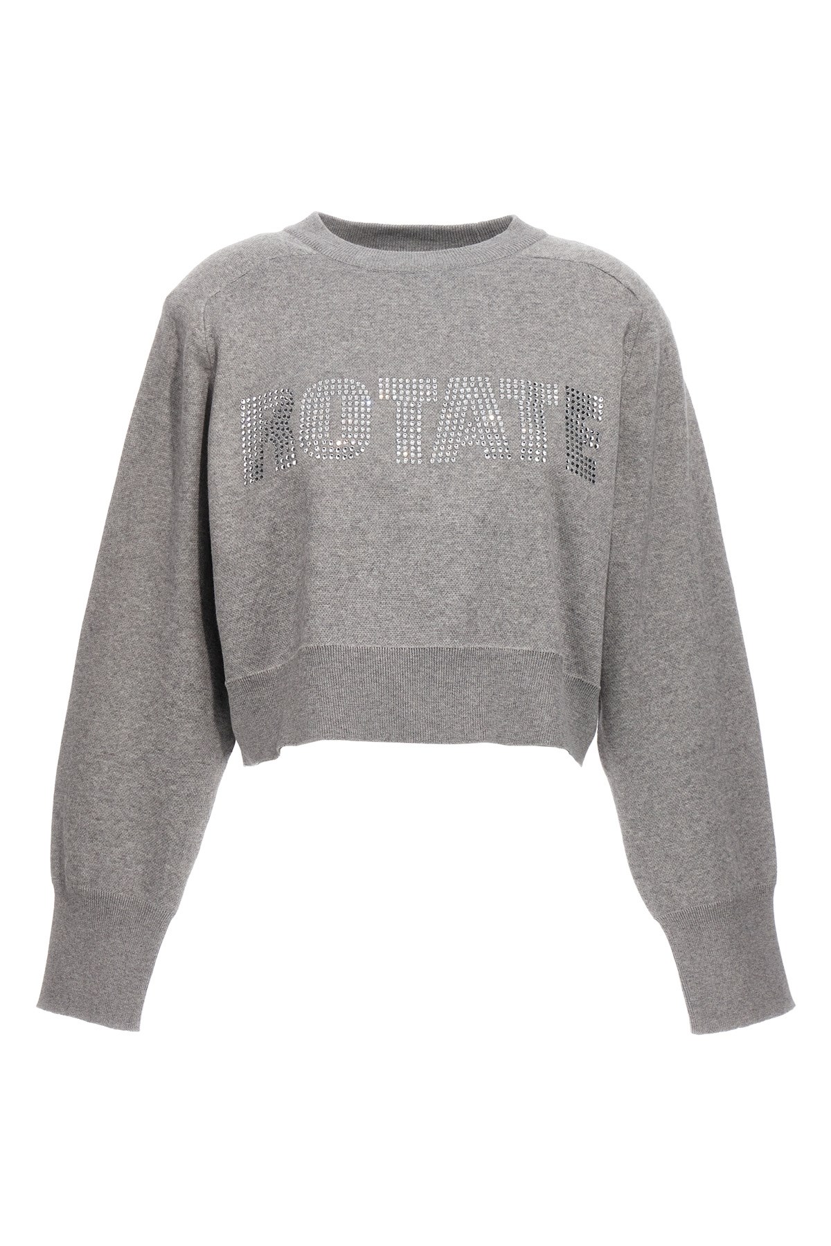'Firm Knit Cropped' Sweater