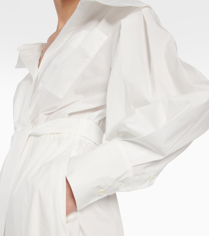 Lyddy cotton-blend wrap dress