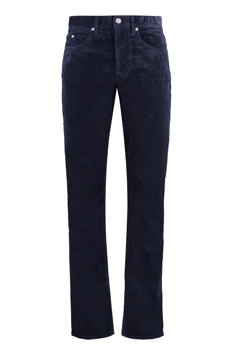 Jack corduroy straight-leg jeans - Blue