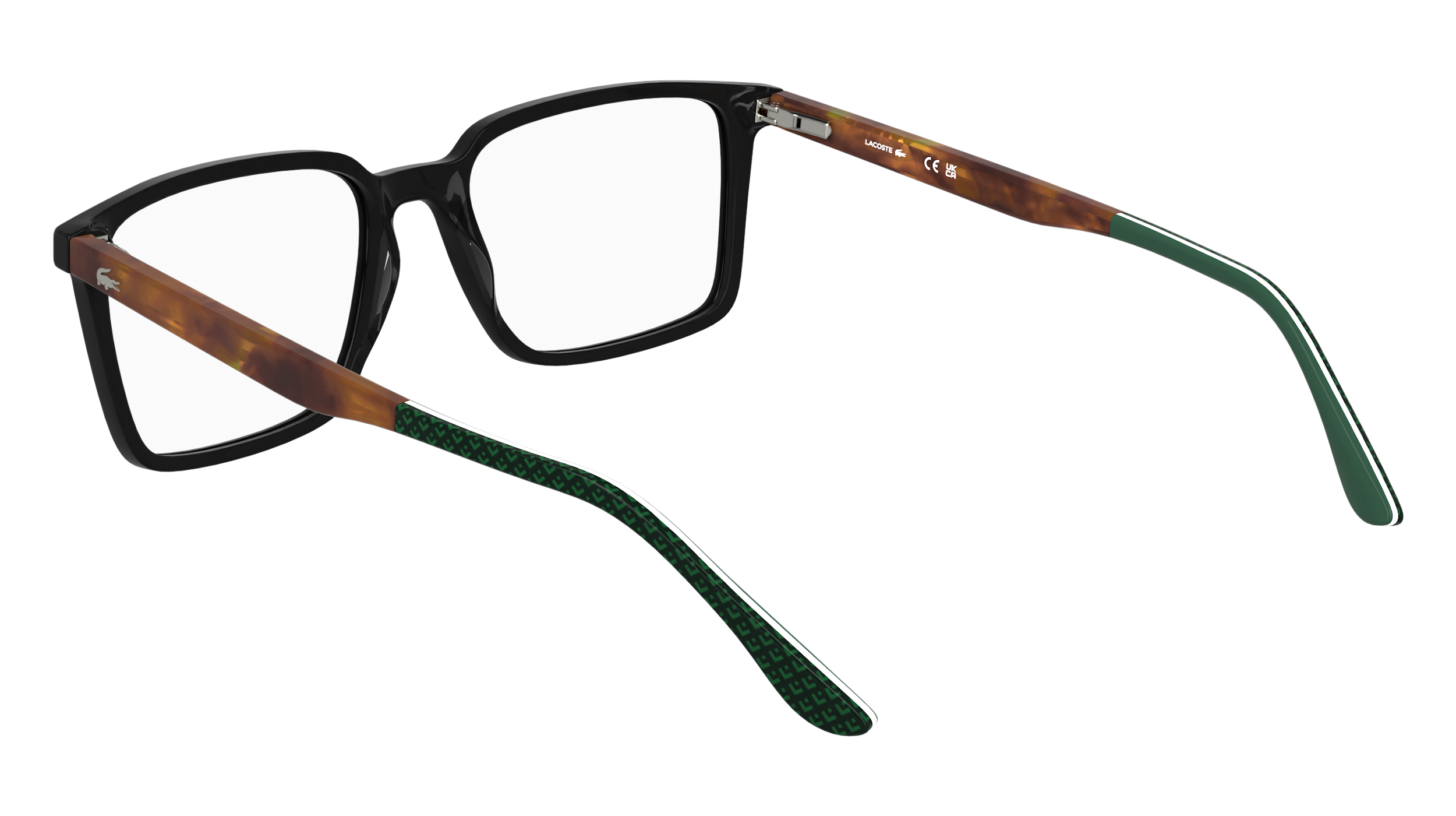 Lacoste Herren Lacoste L2992 001 Optische Fassungen Acetat Schwarz Quadratisch Norma