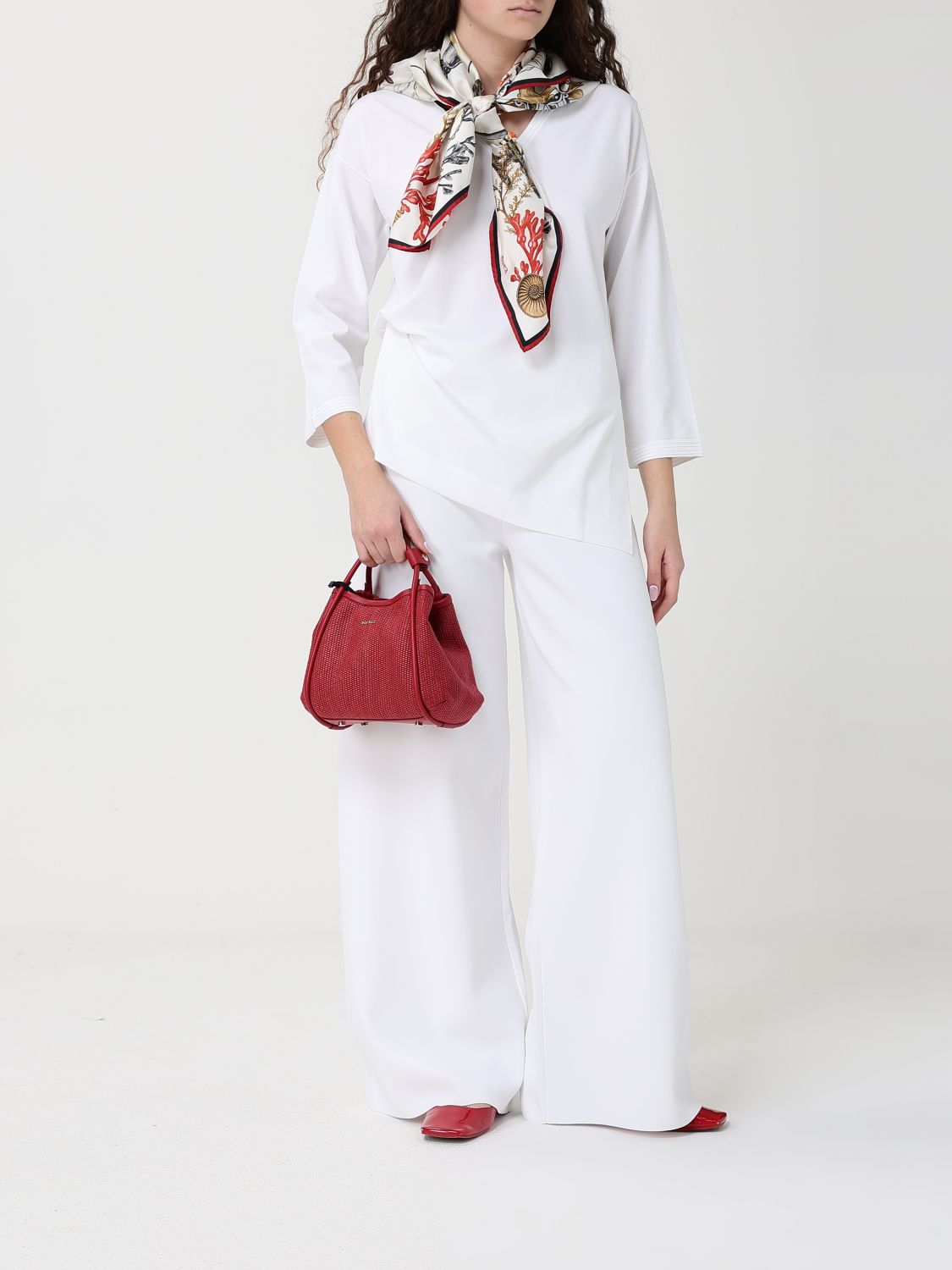 Pants Woman color White