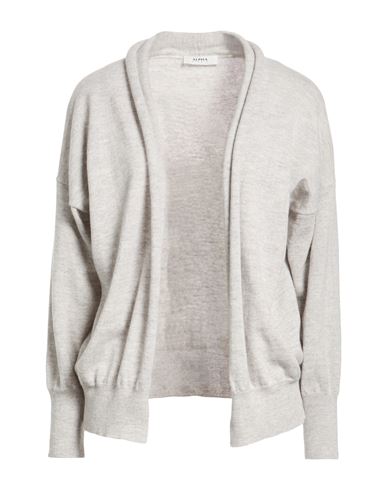 Woman Cardigan Light grey Size 8 Wool, Cashmere