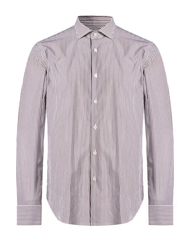 Man Shirt Dark brown Size 17 ½ Cotton